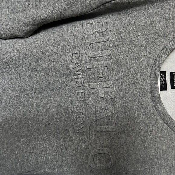 Buffalo David Bitton grey sweatshirt - Picture 2 of 5
